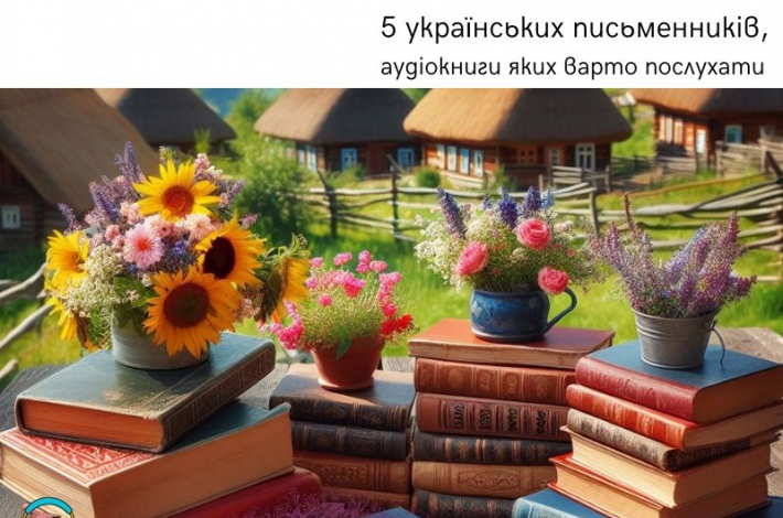 Статья 5 українських письменників, аудіокниги яких варто послухати