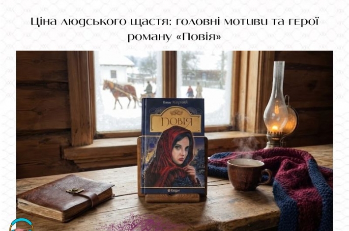 Статья Ціна людського щастя: головні мотиви та герої роману «Повія» 