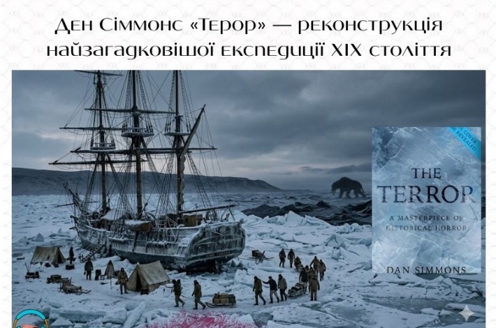 Статья Ден Сіммонс «Терор» — реконструкція найзагадковішої експедиції XIX століття