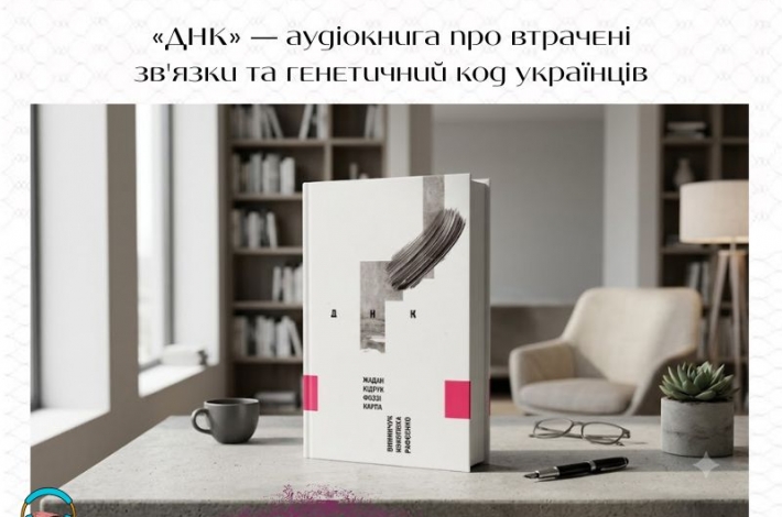 Статья «ДНК» — аудіокнига про втрачені зв'язки та генетичний код українців