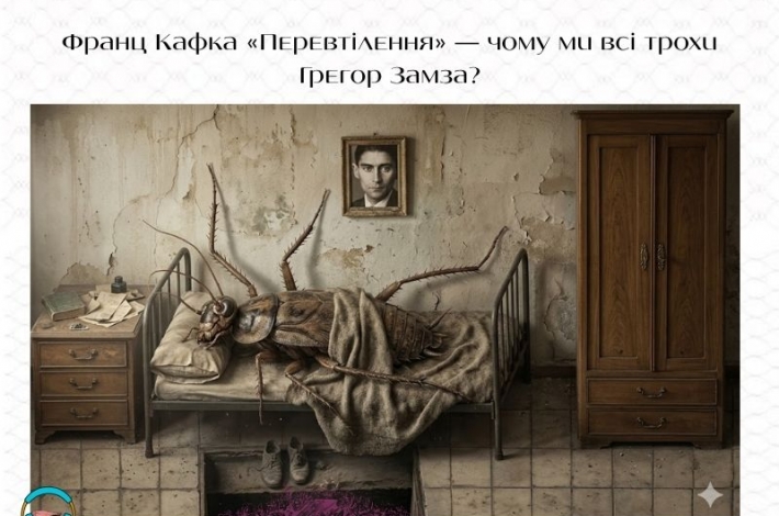 Статья Франц Кафка «Перевтілення» — чому ми всі трохи Грегор Замза?