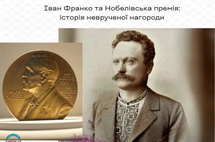 Статья Іван Франко та Нобелівська премія: історія неврученої нагороди