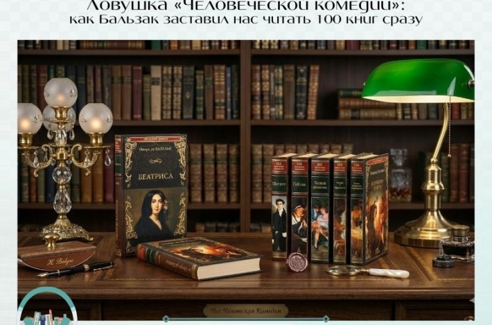 Статья Ловушка «Человеческой комедии»: как Бальзак заставил нас читать 100 книг сразу