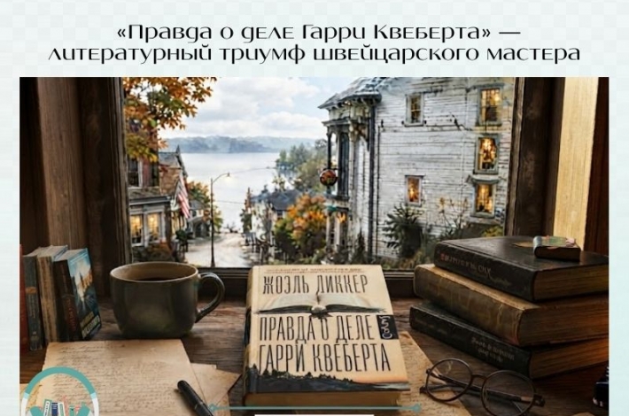 Статья «Правда о деле Гарри Квеберта» — литературный триумф швейцарского мастера