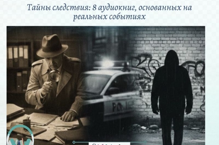 Статья Тайны следствия: 8 аудиокниг, основанных на реальных событиях