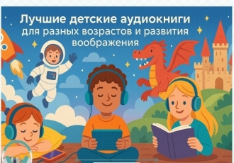 Лучшие детские аудиокниги для разных возрастов и развития воображения