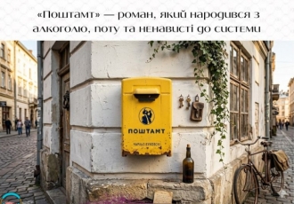 «Поштамт» — роман, який народився з алкоголю, поту та ненависті до системи