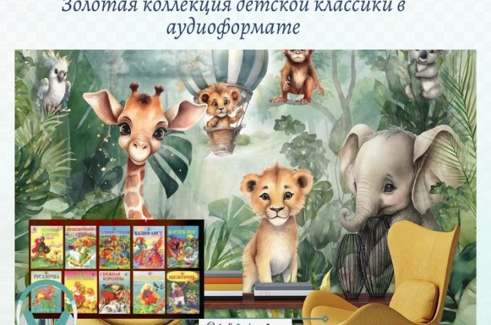 Статья Золотая коллекция детской классики в аудиоформате